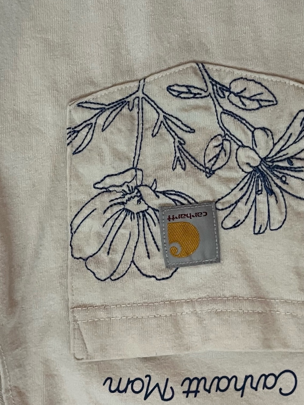 Carhartt Mom Floral Pocket T-Shirt - Picture 4 of 6